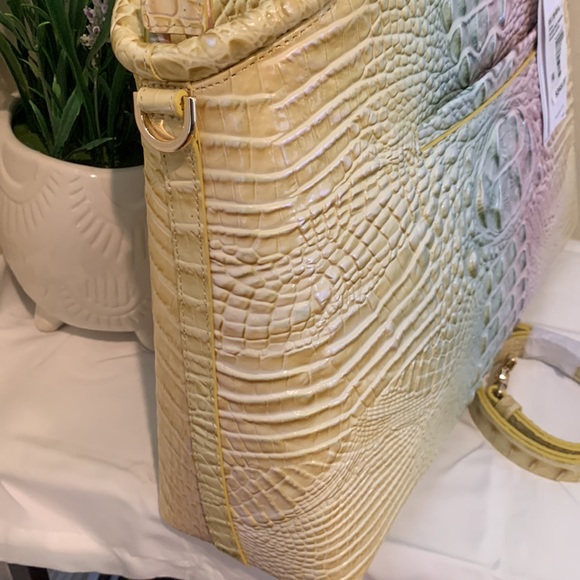 Brahmin Elaine daybreak Ombré Melbourne satchel bag - Picture 12 of 17